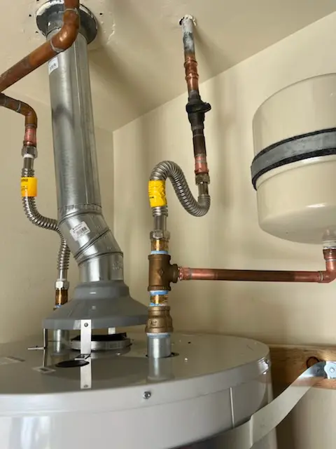 Water heater installation and plumbing repair in Meeting House Hill